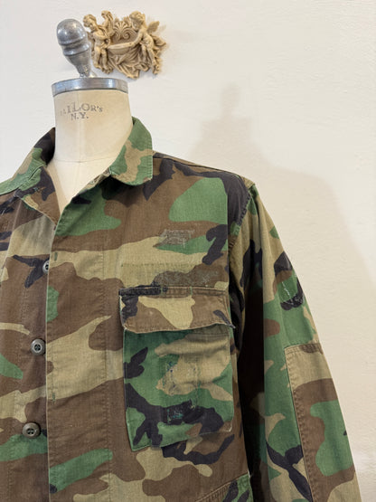 Vintage Woodland Jacket Us Army “M”