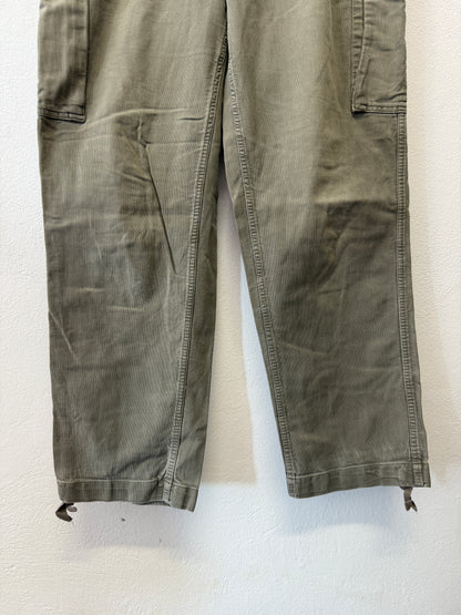 Vintage 80’s German Army Moleskin Cargo Pants “W33”