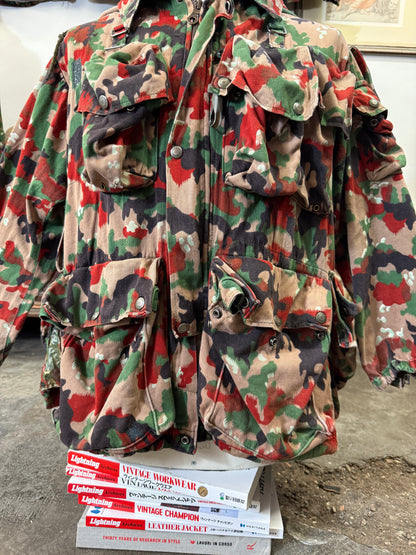 Vintage Swiss Army Camo Jacket M70 “L”