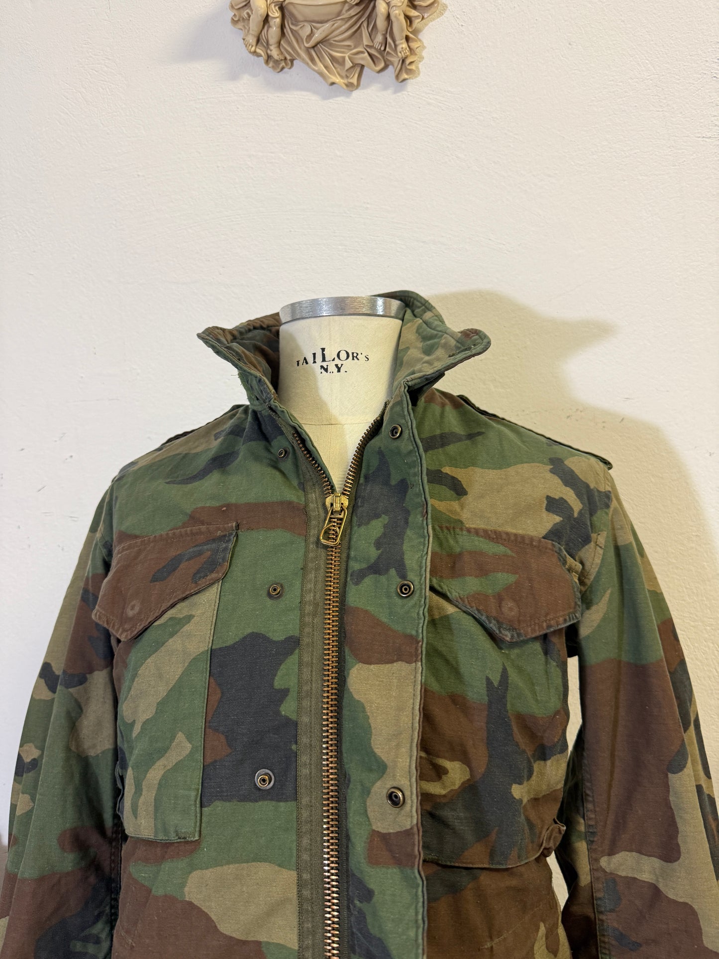 Vintage Woodland Field Jacket M65 Us Army “XS/S”