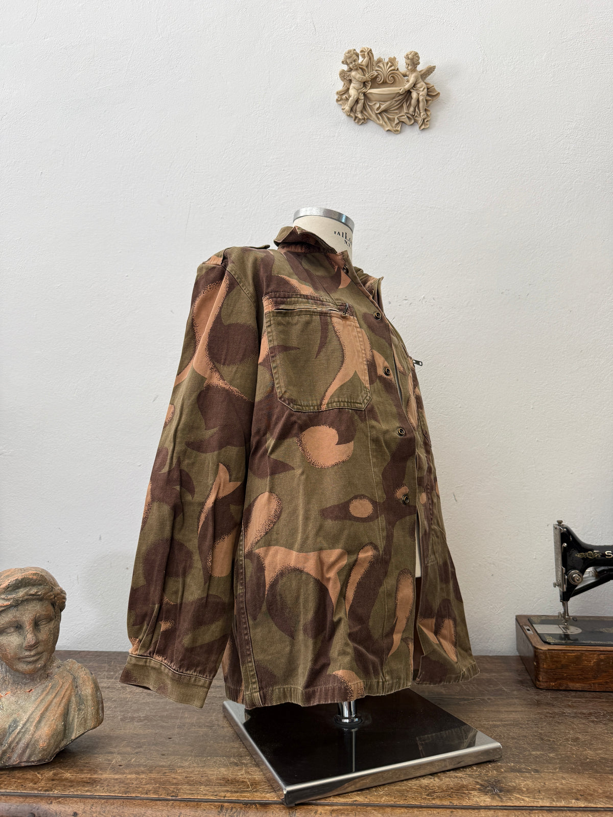 Vintage Hungarian Army Camo Jacket “M/L”