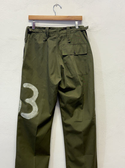 Vintage British Fatigue Army Pants “W31”