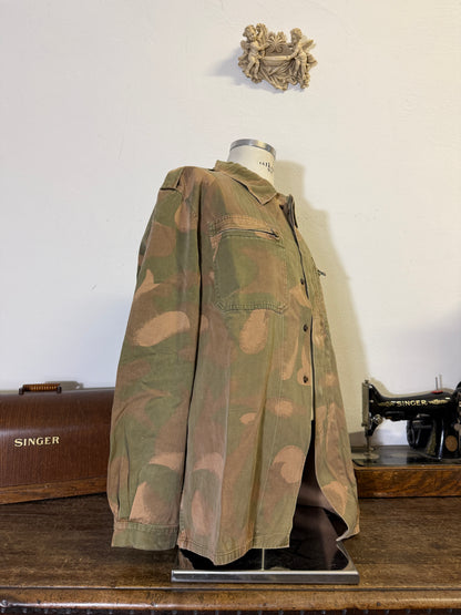 Vintage 90’s Hungarian Army Overshirt “XL”