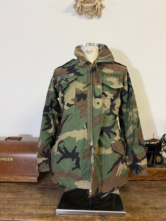 Vintage Woodland Field Jacket M65 Us Army “XS/S”