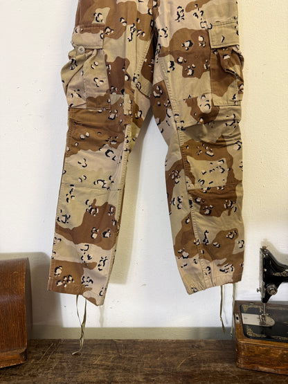 Vintage Desert Chocolate Cargo Pants Us Army “W24”