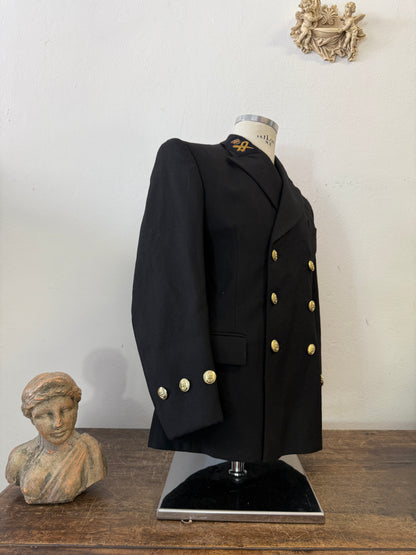 Vintage 90’s British Royal Navy Double Breasted Jacket “M”