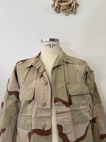 Vintage BDU Camo Jacket Ripstop US Army “M”