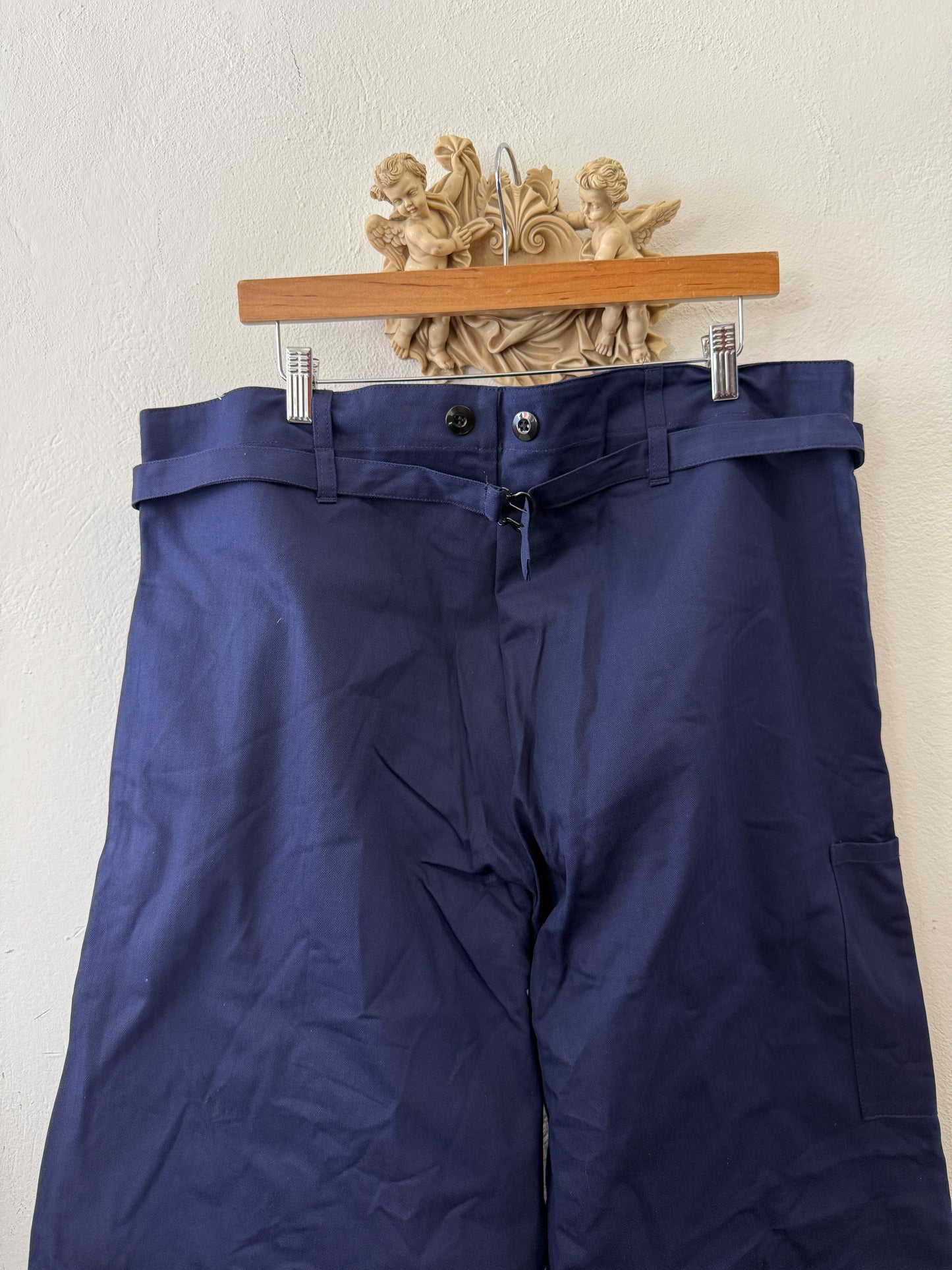 Vintage German Army Work Pants HBT “W38”