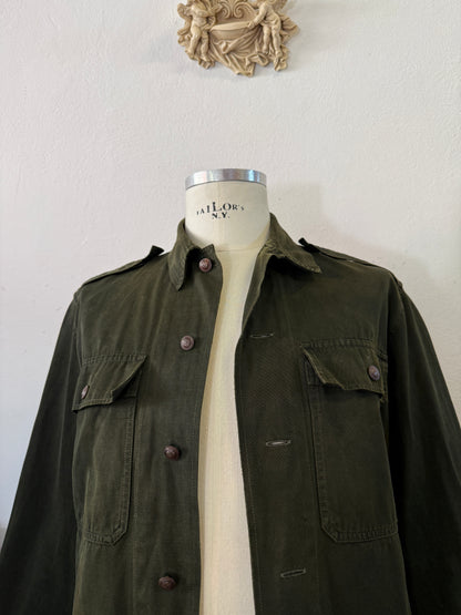 Vintage 80’s Faded Hungarian Army Shirt “L”