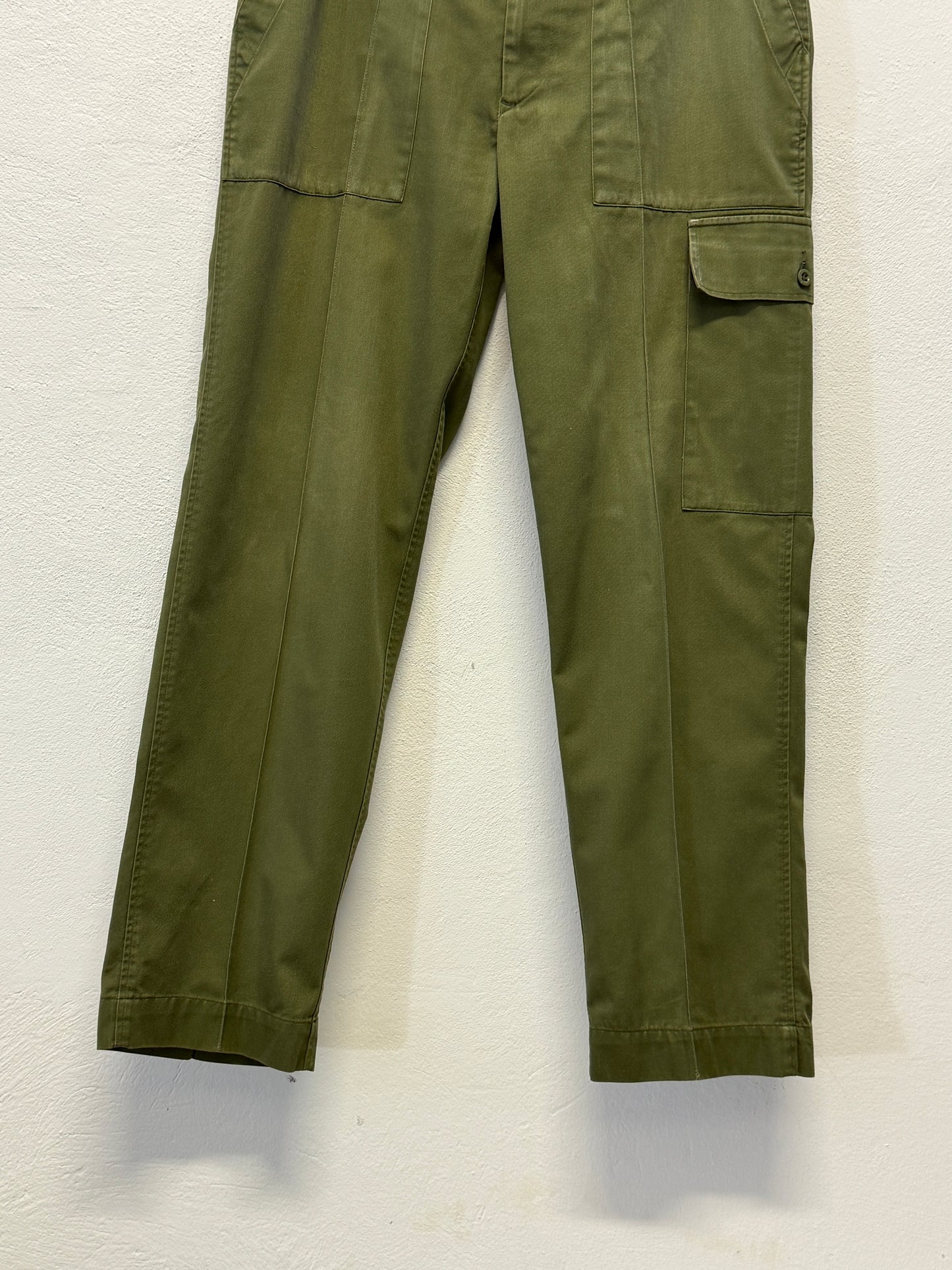 Vintage British Fatigue Army Pants “W34”