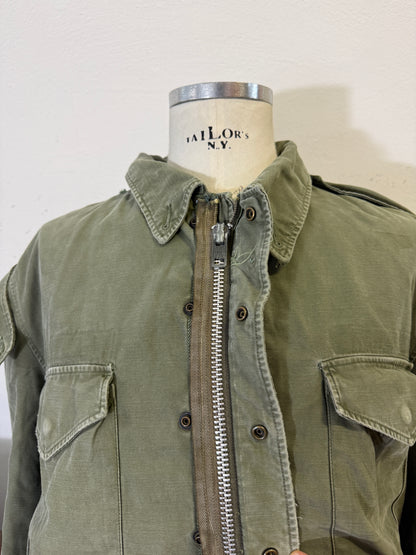 Distressed Vintage Field Jacket M51 US Army “L/XL”