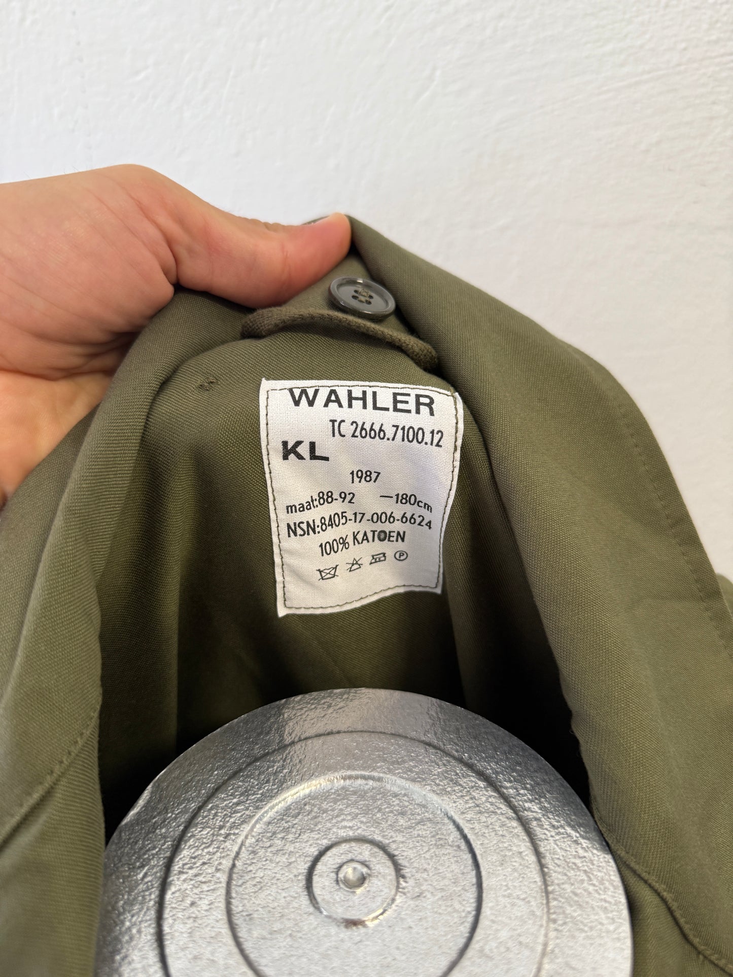 Deadstock 80’s Dutch Army Field Jacket “L”