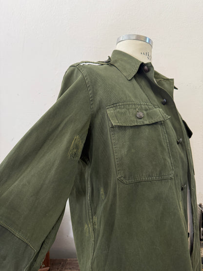 Vintage 80’s Faded Hungarian Army Shirt “M”