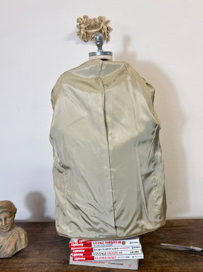 Vintage German Navy Double Breasted Jacket “L/XL”