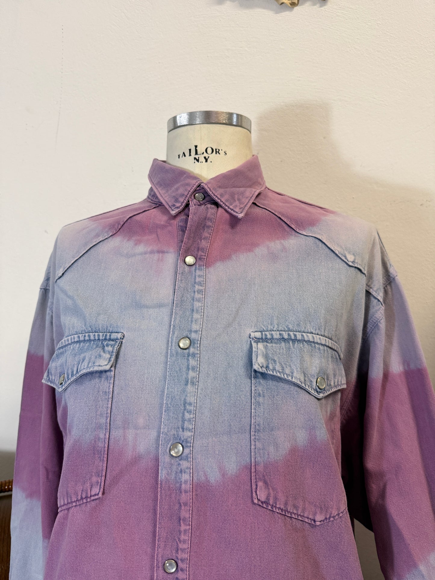 Faded Denim Shirt “XL”