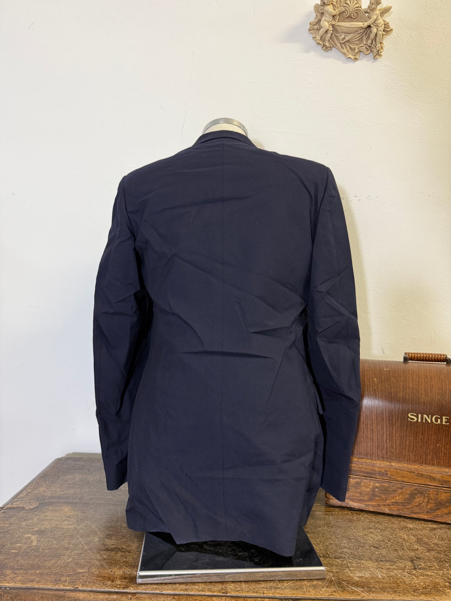 Vintage 00’s Italian Navy Double Breasted Jacket “M”