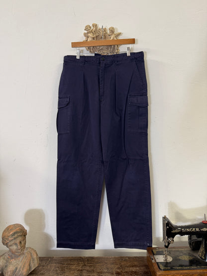 Vintage British Navy Cargo Pants “W35”
