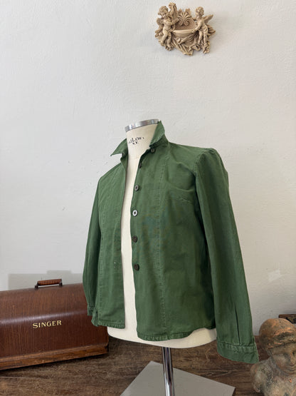 Vintage 80’s Woman Swedish Army Shirt - XS