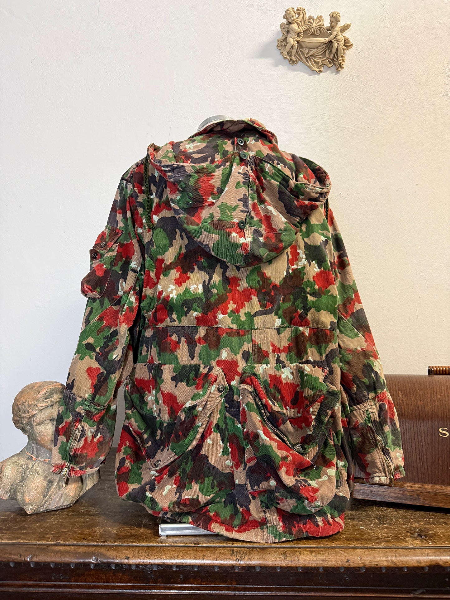 Vintage Swiss Army Camo Jacket M70 “L/XL”