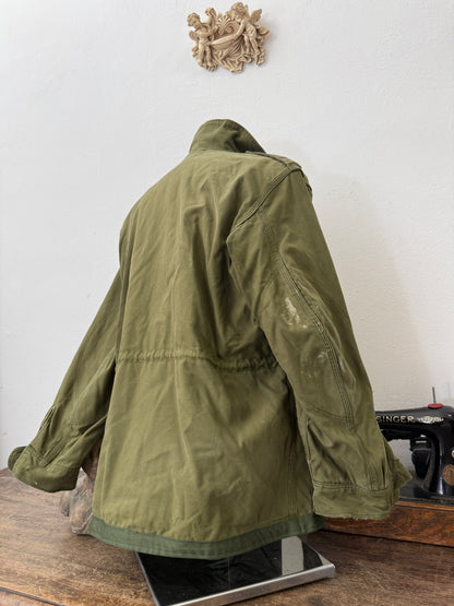 Vintage Danish Army Jacket Without Buttons “M”