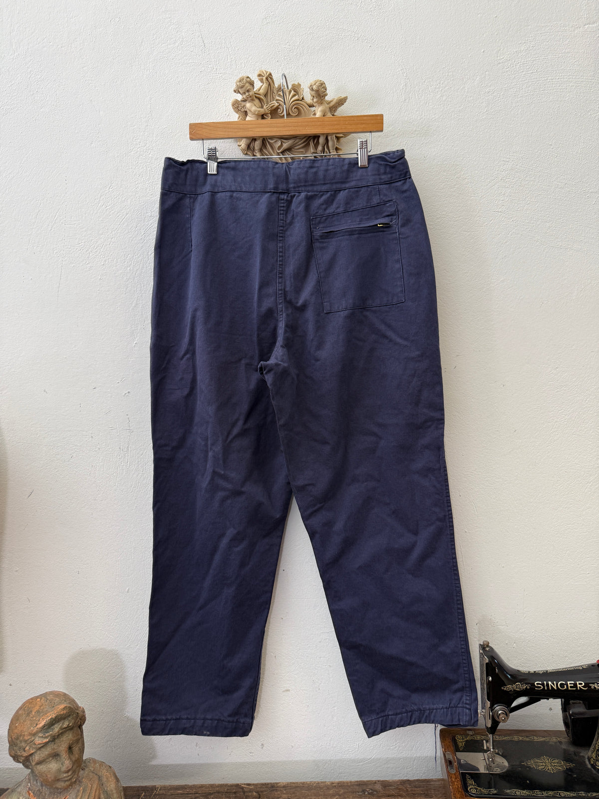 Vintage 80’s Italian Navy Pants “W35”