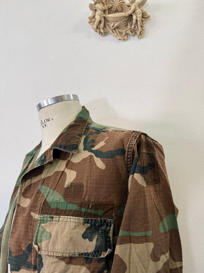 Vintage Ripstop Woodland Us Army Jacket “M”