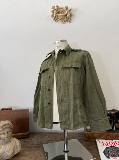Vintage 80’s Faded Hungarian Army Shirt “XS”