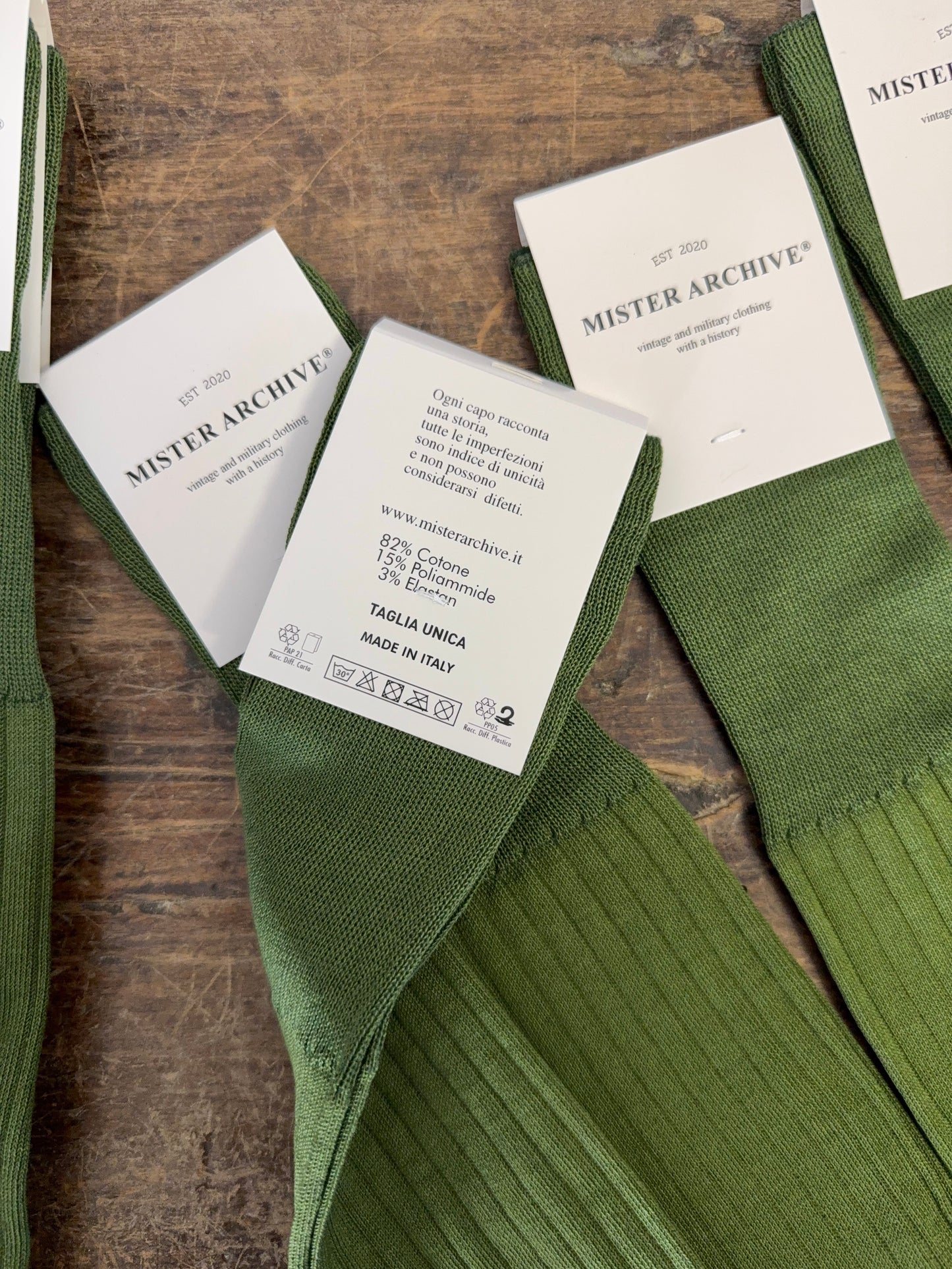 Green Sock - Mister Archive®