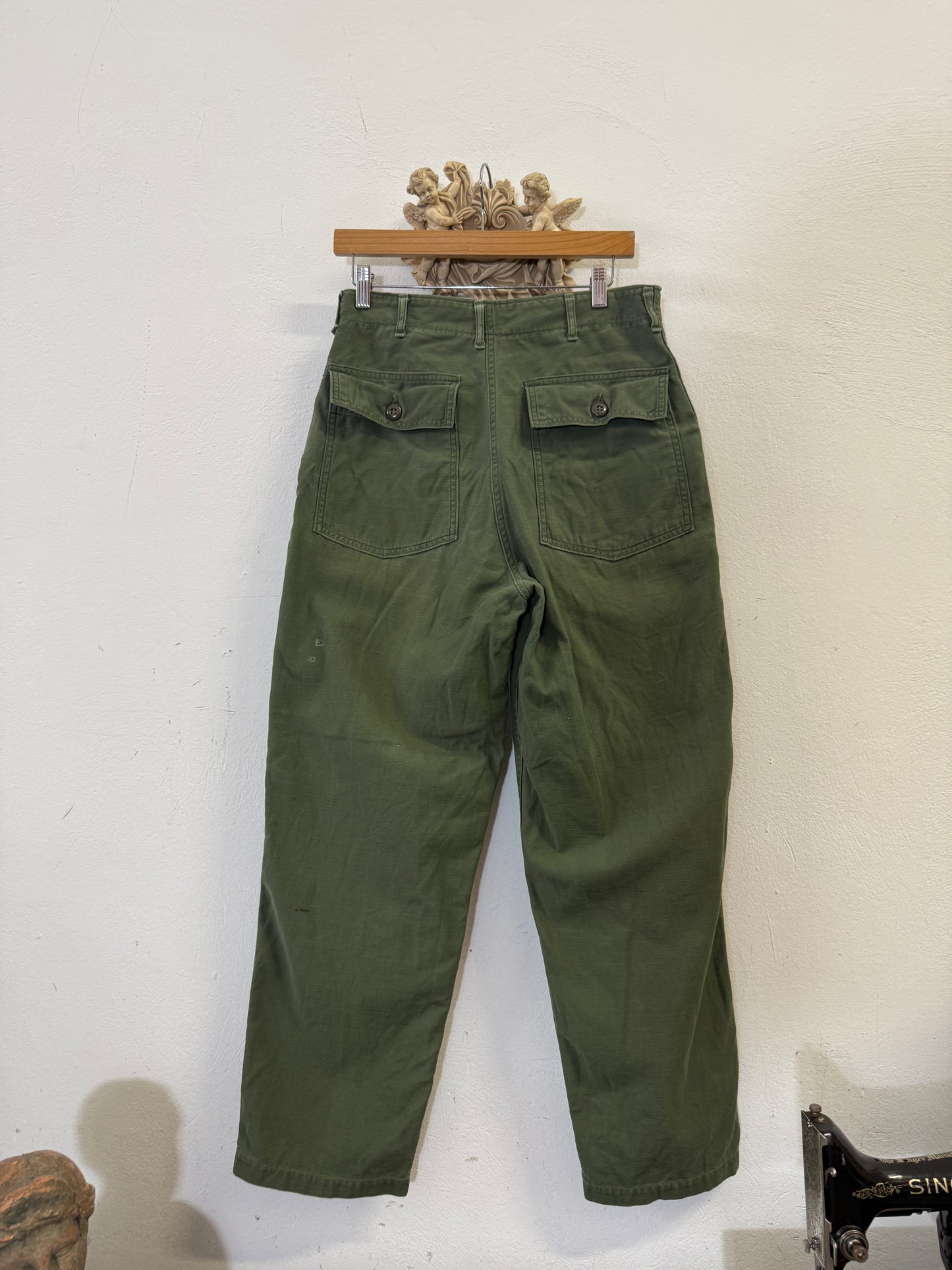 Vintage Og 107 Us Army Fatigue Pants “W29”