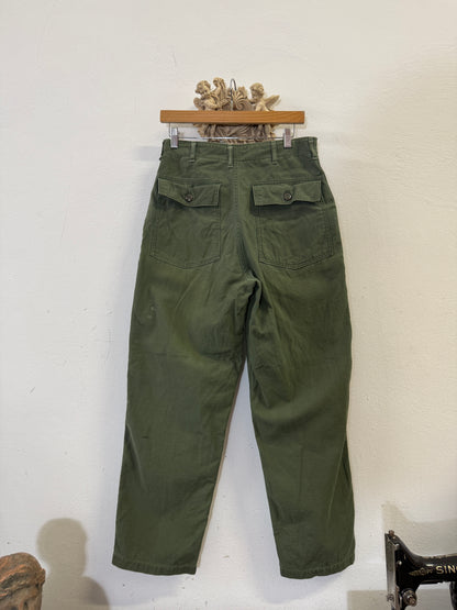 Vintage Og 107 Us Army Fatigue Pants “W29”