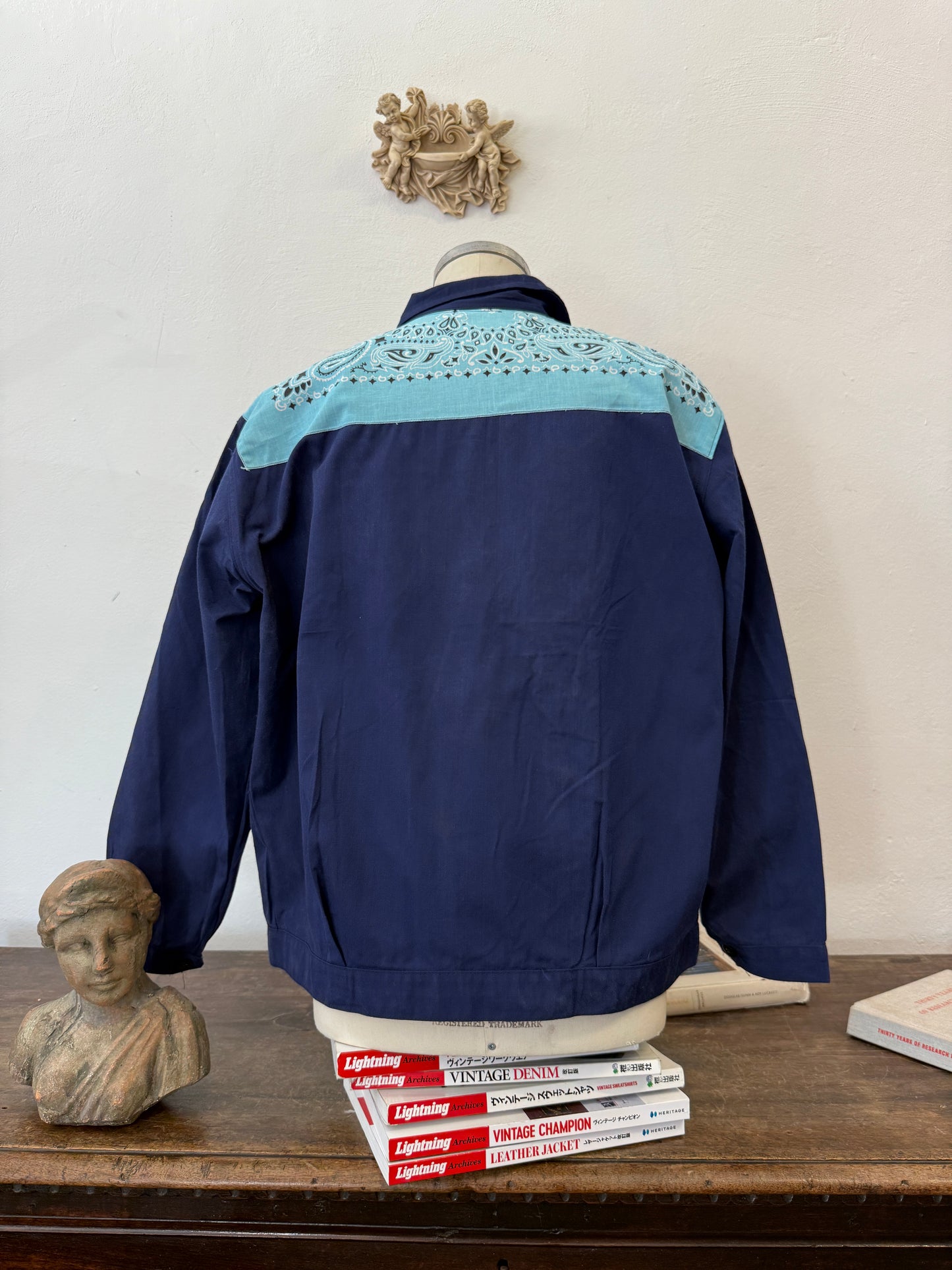 Vintage 90’s Bandana Workwear Jacket “L”
