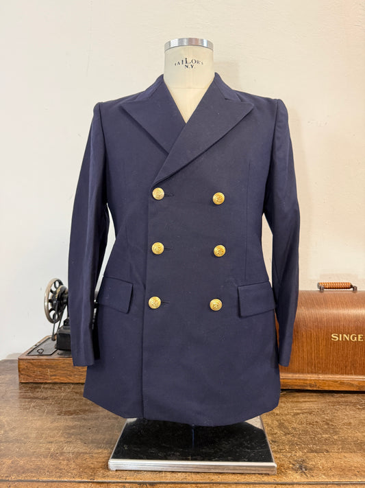 Vintage 00’s Italian Navy Double Breasted Jacket “S”