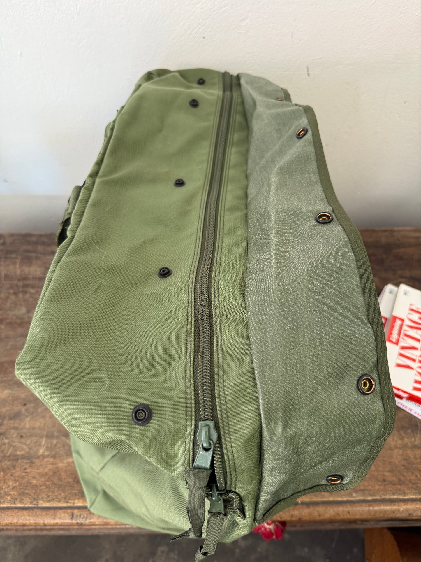 Vintage Nylon Us Flyers Kit Bag
