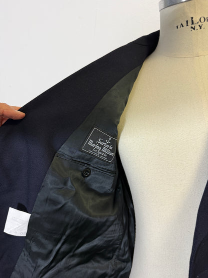 Vintage 90’s Italian Navy Double Breasted Jacket “L/XL”