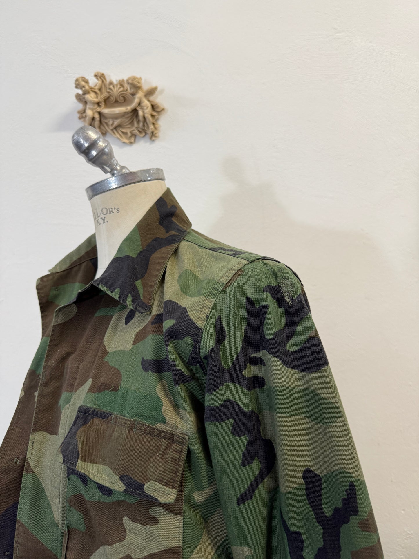 Vintage Woodland Jacket Us Army “M/L”