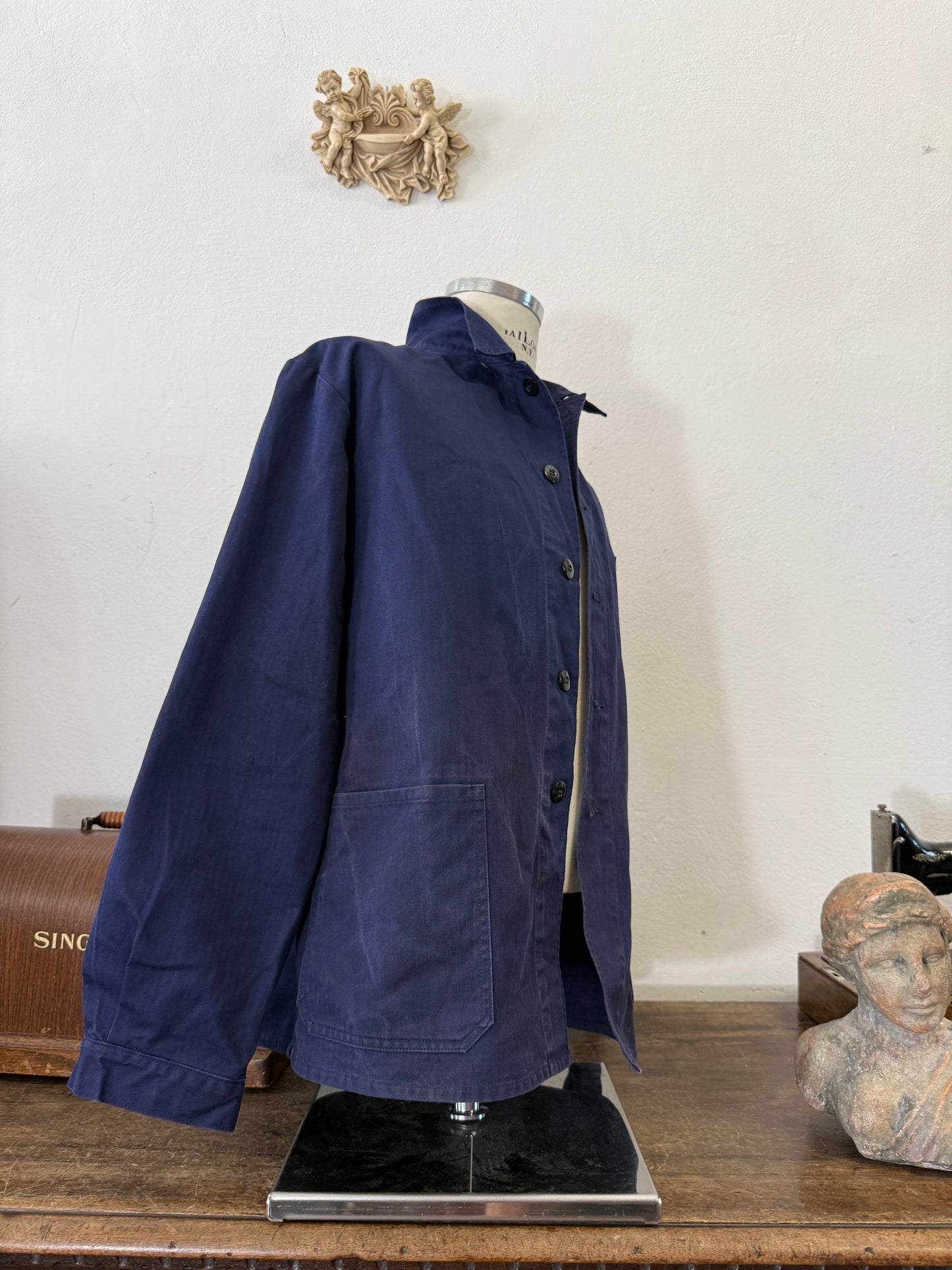 Vintage 90’s German Army Work Jacket HBT “L”