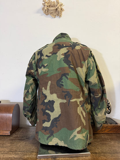 Vintage Woodland Field Jacket M65 Us Army “L”
