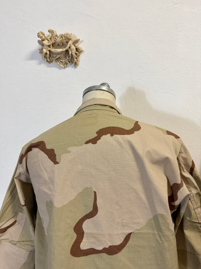 Deadstock BDU Camo Jacket Rip Stop US Army –  Faded “L/XL”