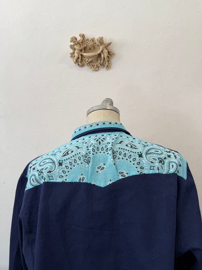 Vintage 90’s Bandana Workwear Jacket “XL”