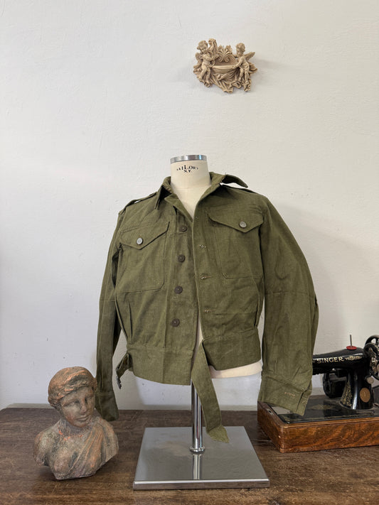 Vintage 50’s Selvedge British Army Jacket “S”