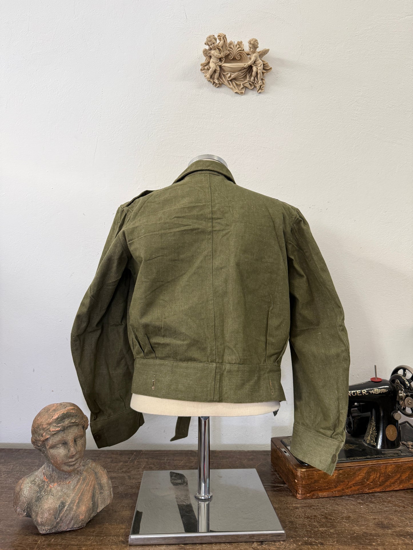 Vintage 50’s Selvedge British Army Jacket “S”