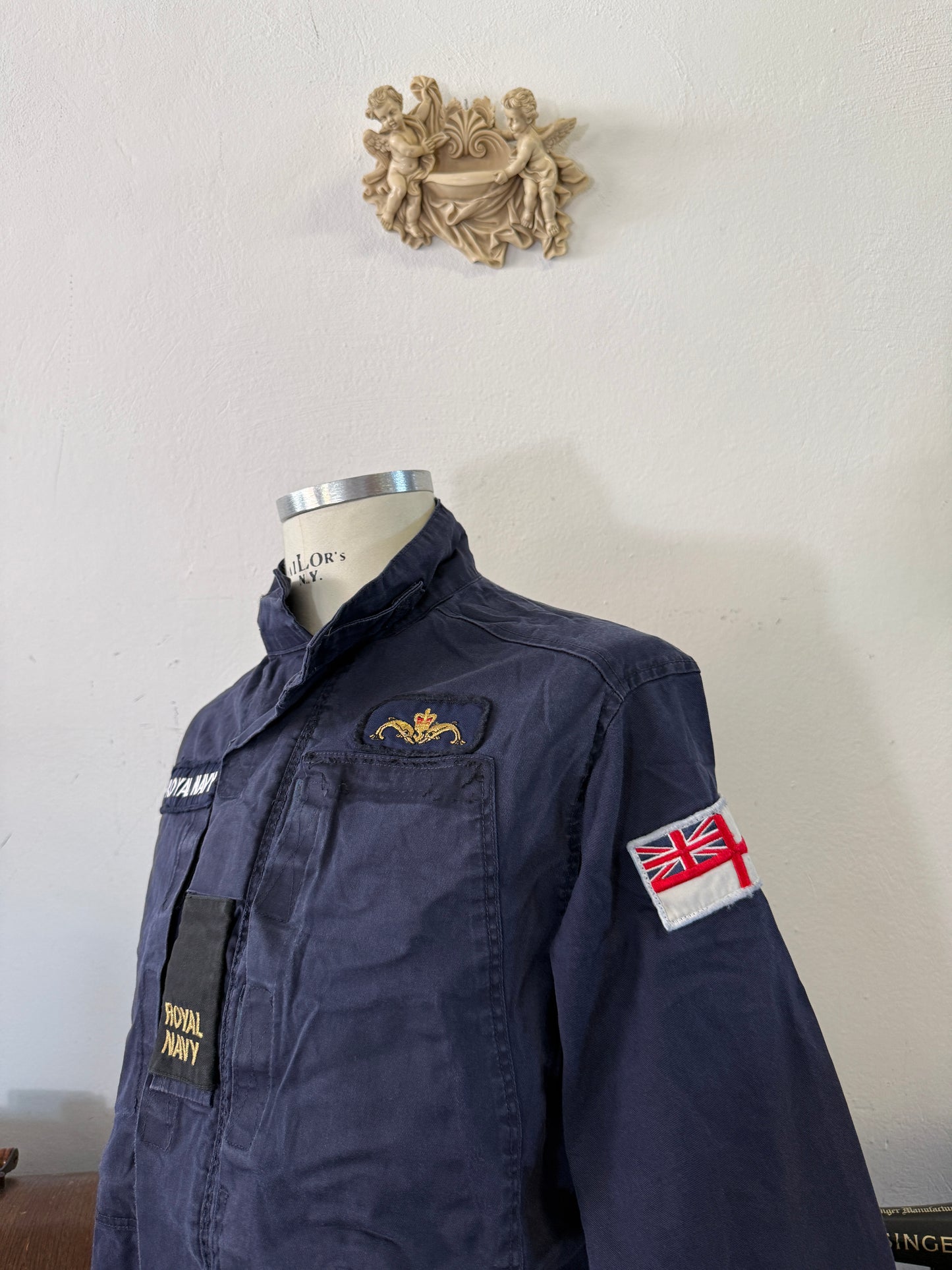 Vintage British Royal Navy Jacket “L”