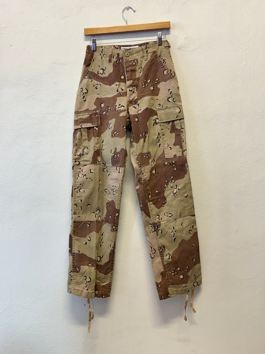 Vintage Desert Chocolate Cargo Pants Us Army “W25”