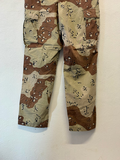 Vintage Desert Chocolate Cargo Pants Us Army “W34”