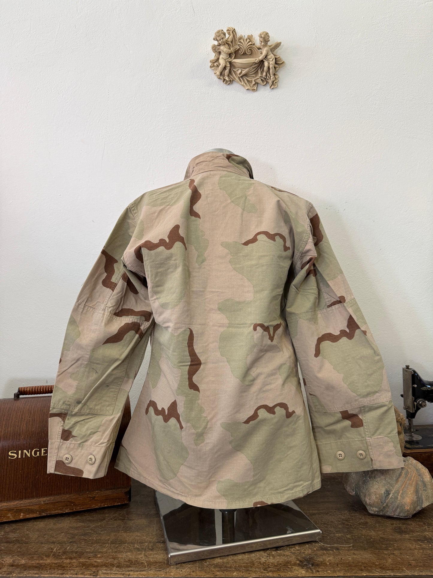 Vintage BDU Camo Jacket Ripstop US Army “M”