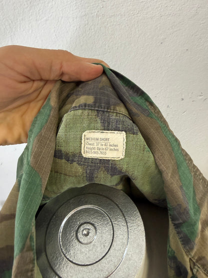 Vintage Jungle Jacket ERDL Us Army “M”