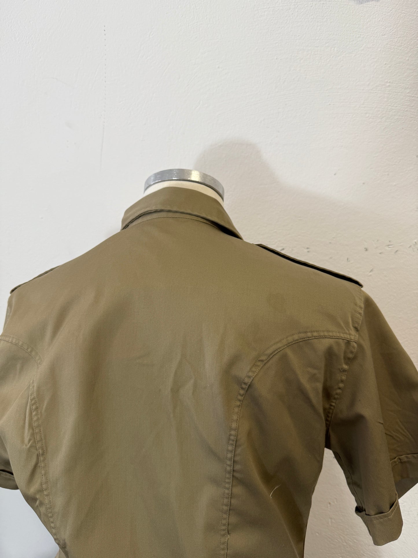 Vintage 80’s Italian Army Shirt “S/M”