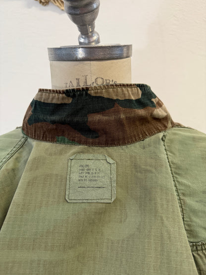 Vintage Woodland Jacket Rip Stop Us Army “M”