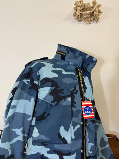 Camo Field Jacket M65 Made in Usa “M”