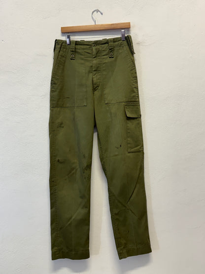 Vintage British Fatigue Army Pants “W31”